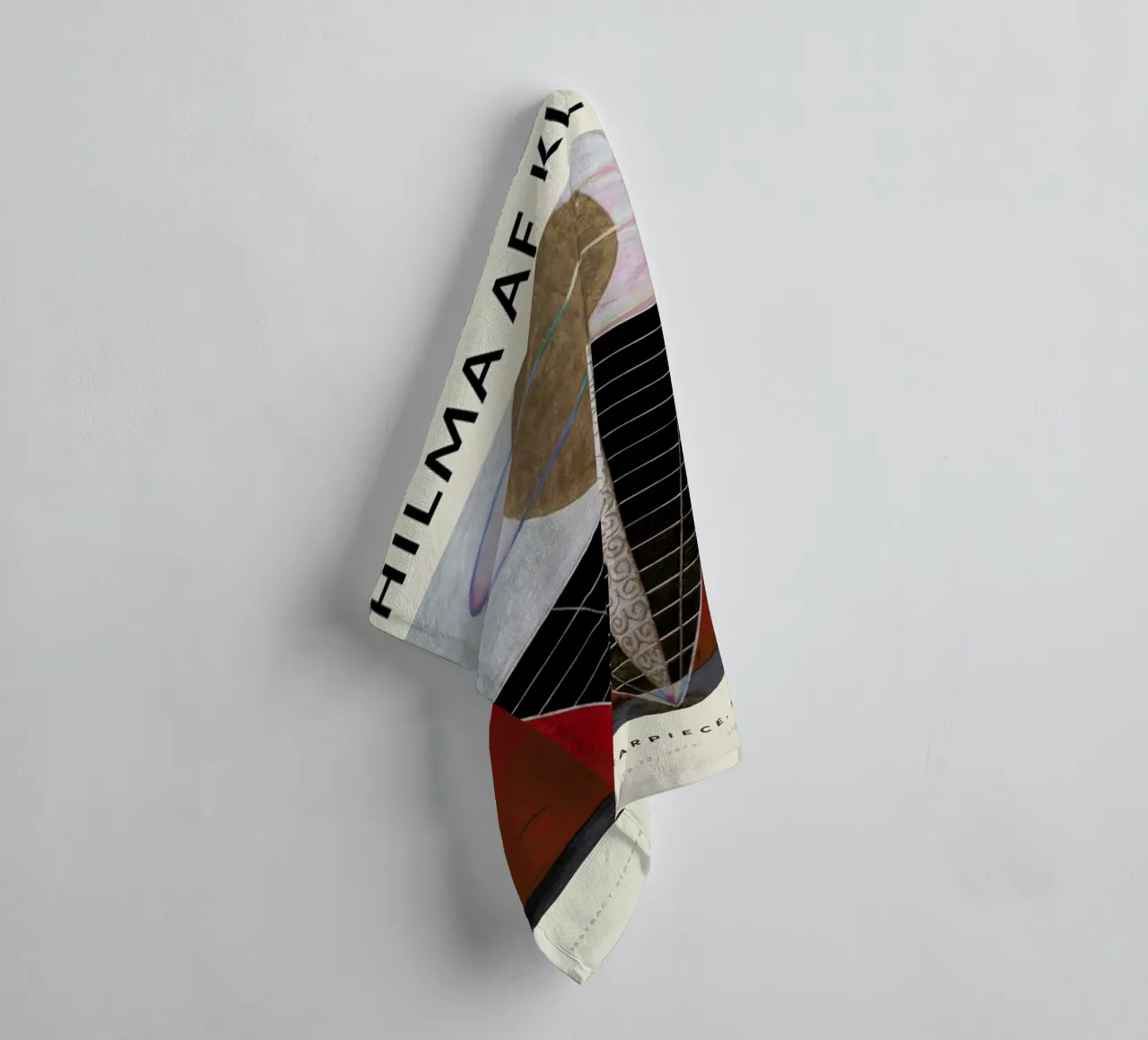 Hilma af Klint - Altarpiece, No. 2 asciugamano da bagno da Vintage by JUNIQE