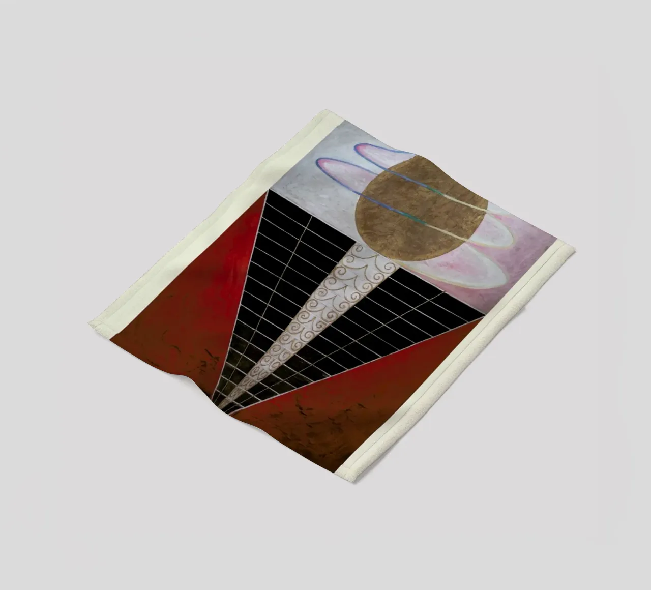 Hilma af Klint - Altarpiece, No. 2 coperta in pile da Vintage by JUNIQE