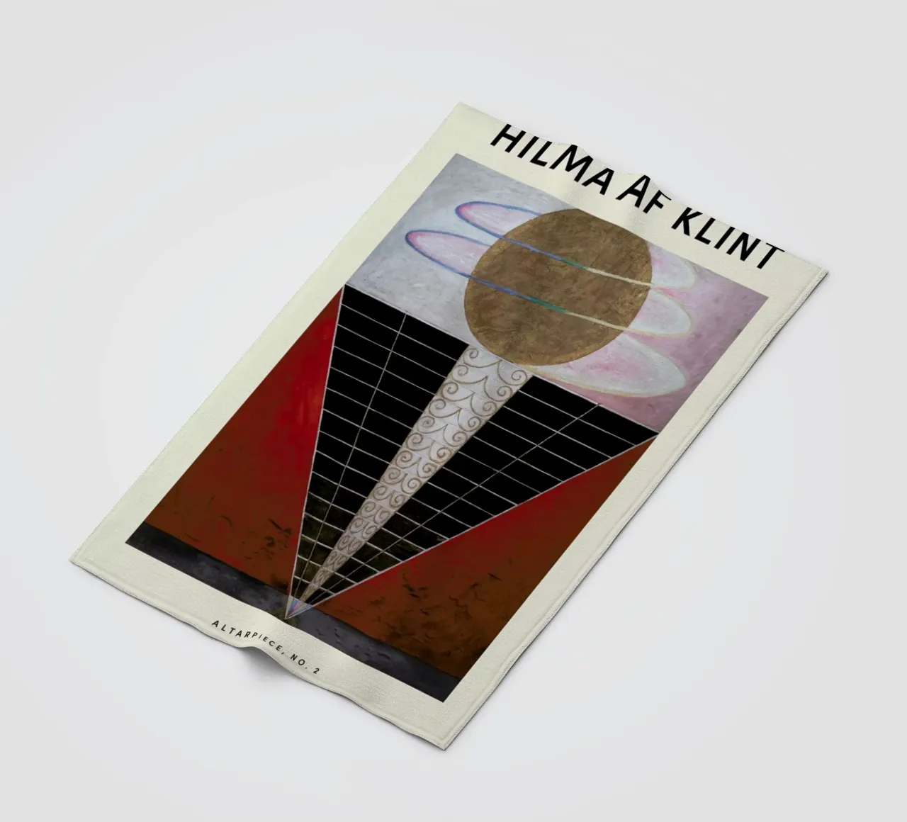 Hilma af Klint - Altarpiece, No. 2 coperta in pile da Vintage by JUNIQE