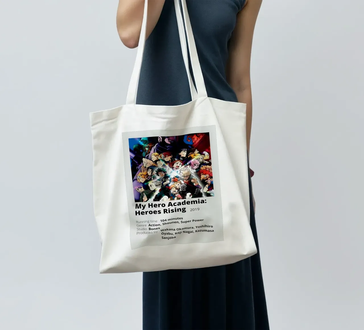 My Hero Academia Heroes Rising 2019 borsa in juta da Totoya