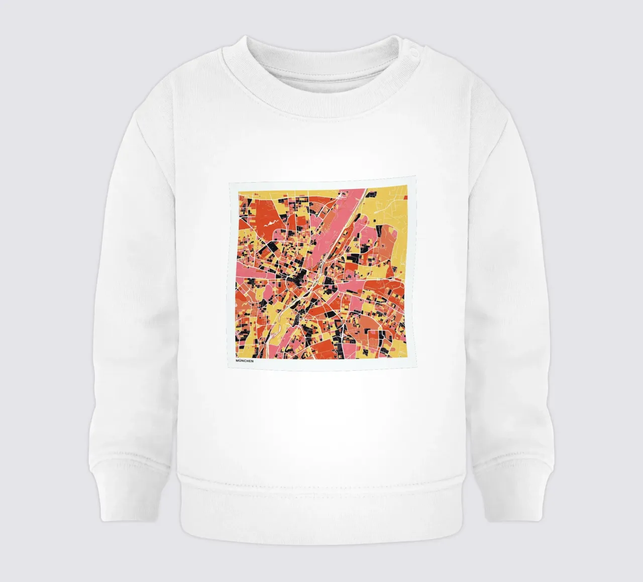 Munich II felpa neonato da The Cartography Collection