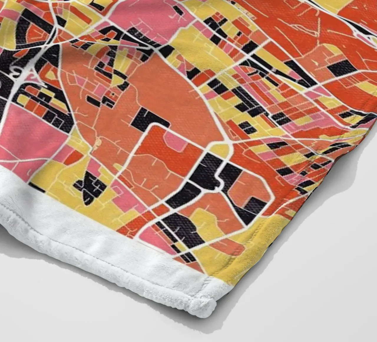 Munich II coperta in pile da The Cartography Collection