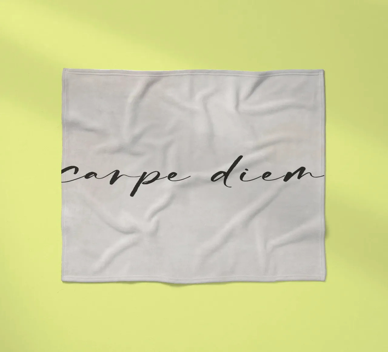 Carpe Diem No 02 coperta in pile da treechild