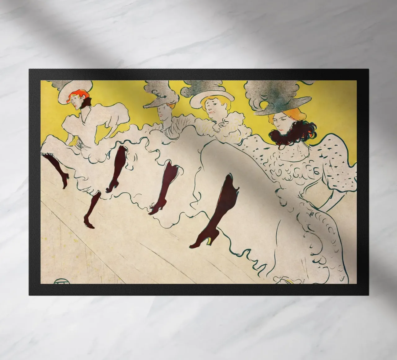 Toulouse-Lautrec Dancers | Art Nouveau Poster Print zerbino da NorwesClub