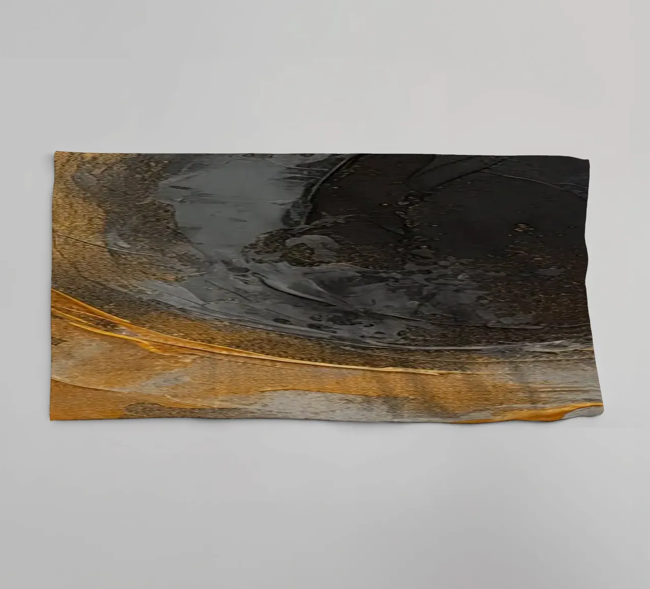 Tempesta d'oro asciugamano da bagno da Imagine