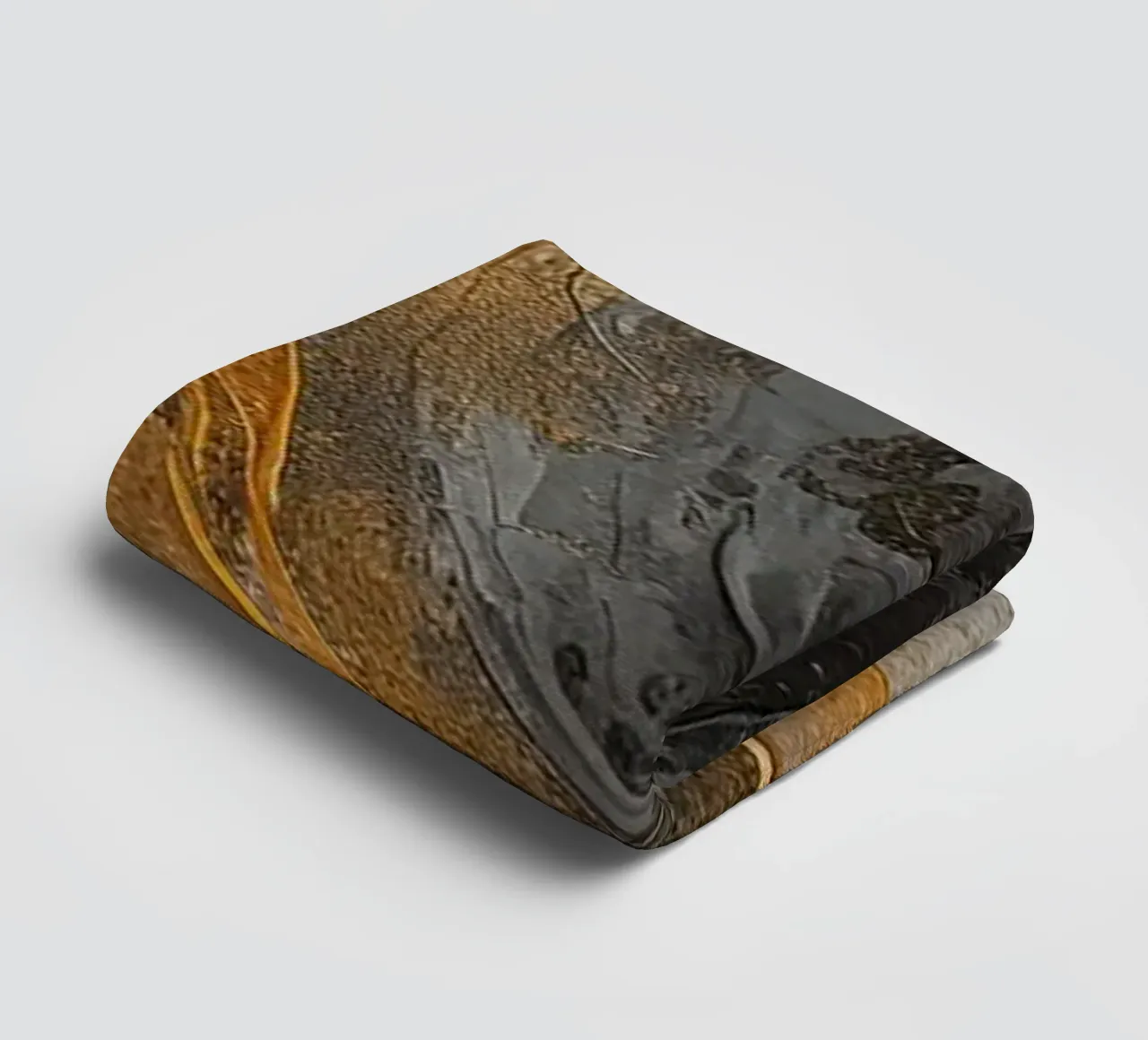 Tempesta d'oro asciugamano da bagno da Imagine