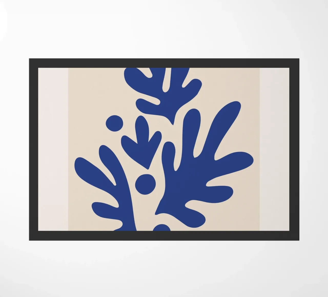 Poster Matisse Blue Papiers Découpés 1955 zerbino da NorwesClub