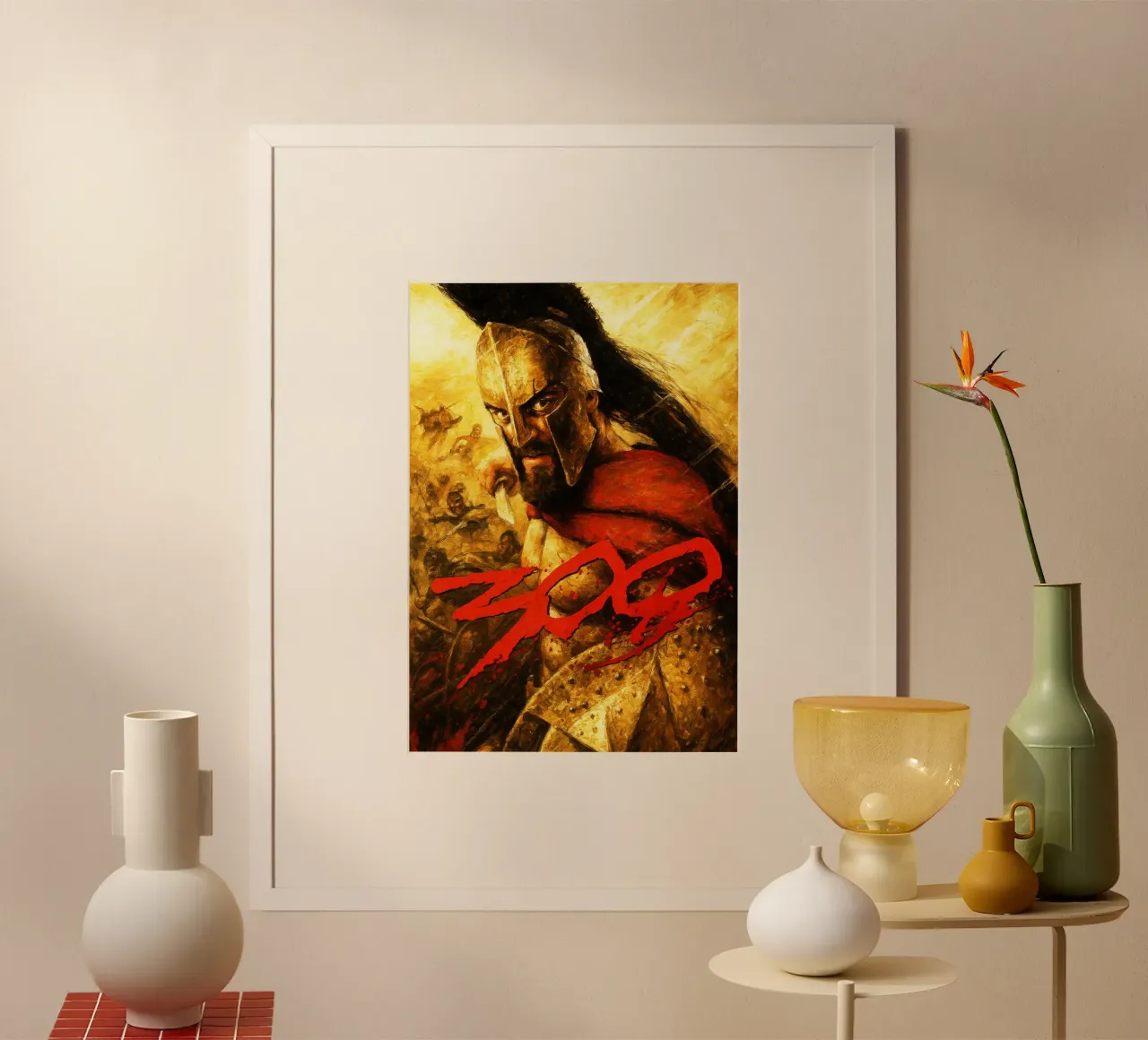 trecento ridipingere immaginazione acquerello arte design poster con telaio in legno da SIQAYA