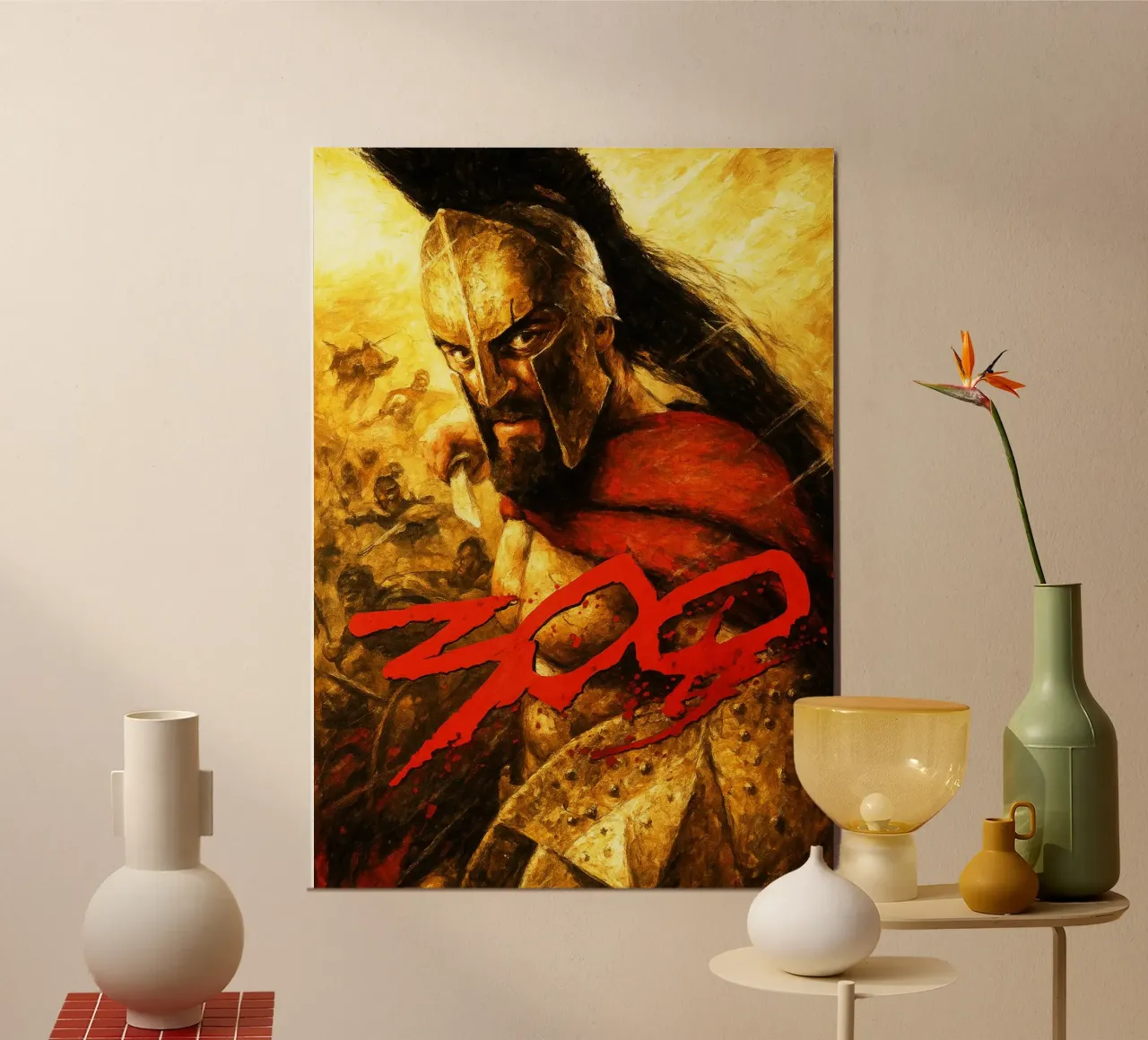 trecento ridipingere immaginazione acquerello arte design poster con telaio in legno da SIQAYA