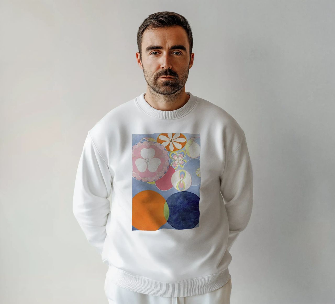 Hilma af Klint - Childhood, No. 2 III felpa da Vintage by JUNIQE