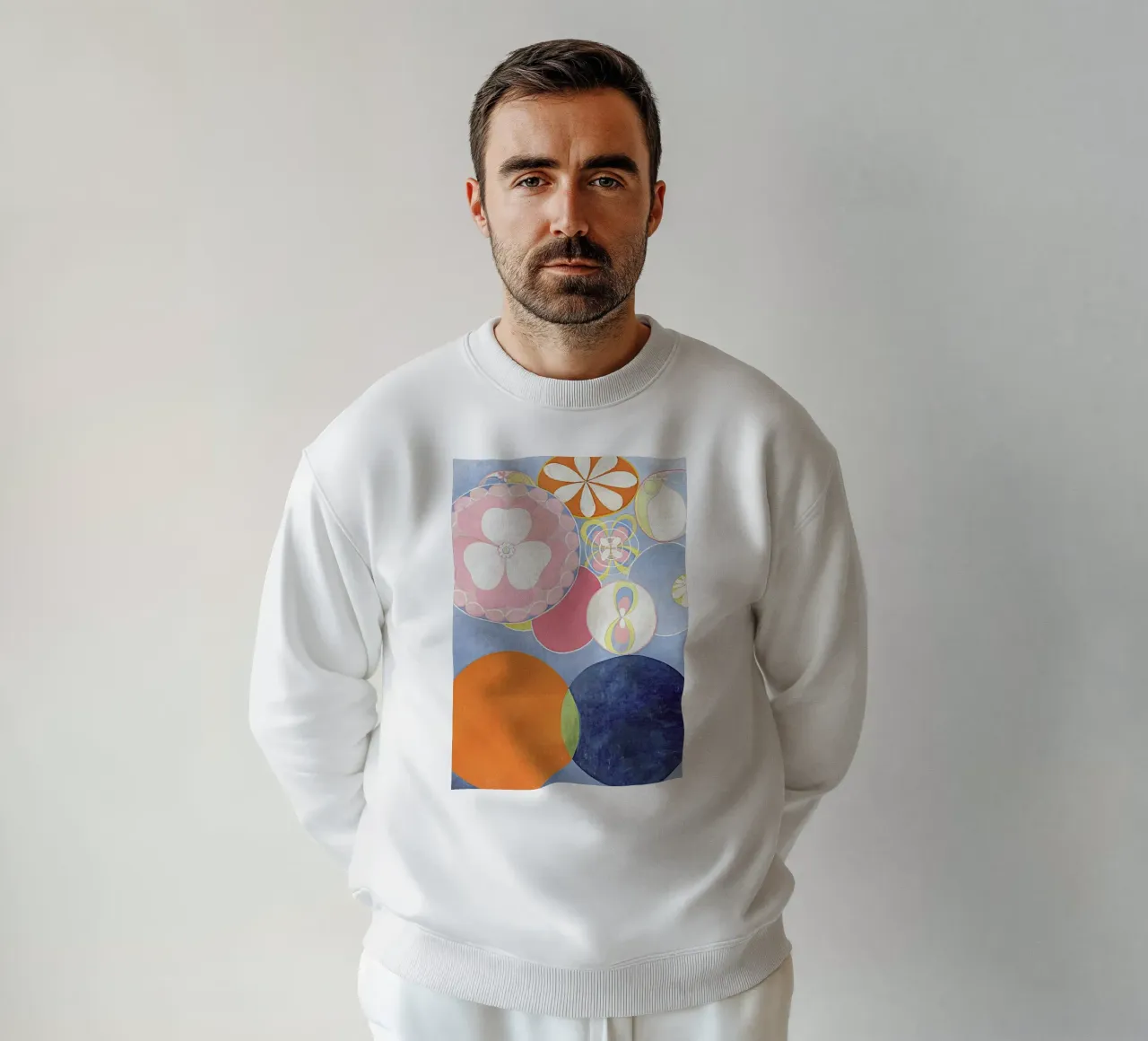 Hilma af Klint - Childhood, No. 2 III felpa da Vintage by JUNIQE