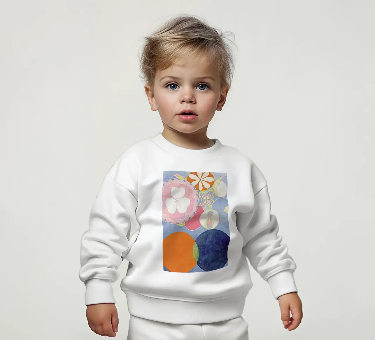 Hilma af Klint - Childhood, No. 2 III felpa neonato da Vintage by JUNIQE