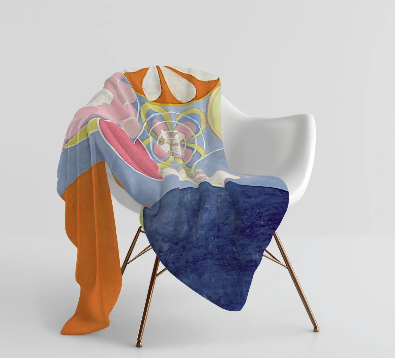 Hilma af Klint - Childhood, No. 2 III coperta in pile da Vintage by JUNIQE