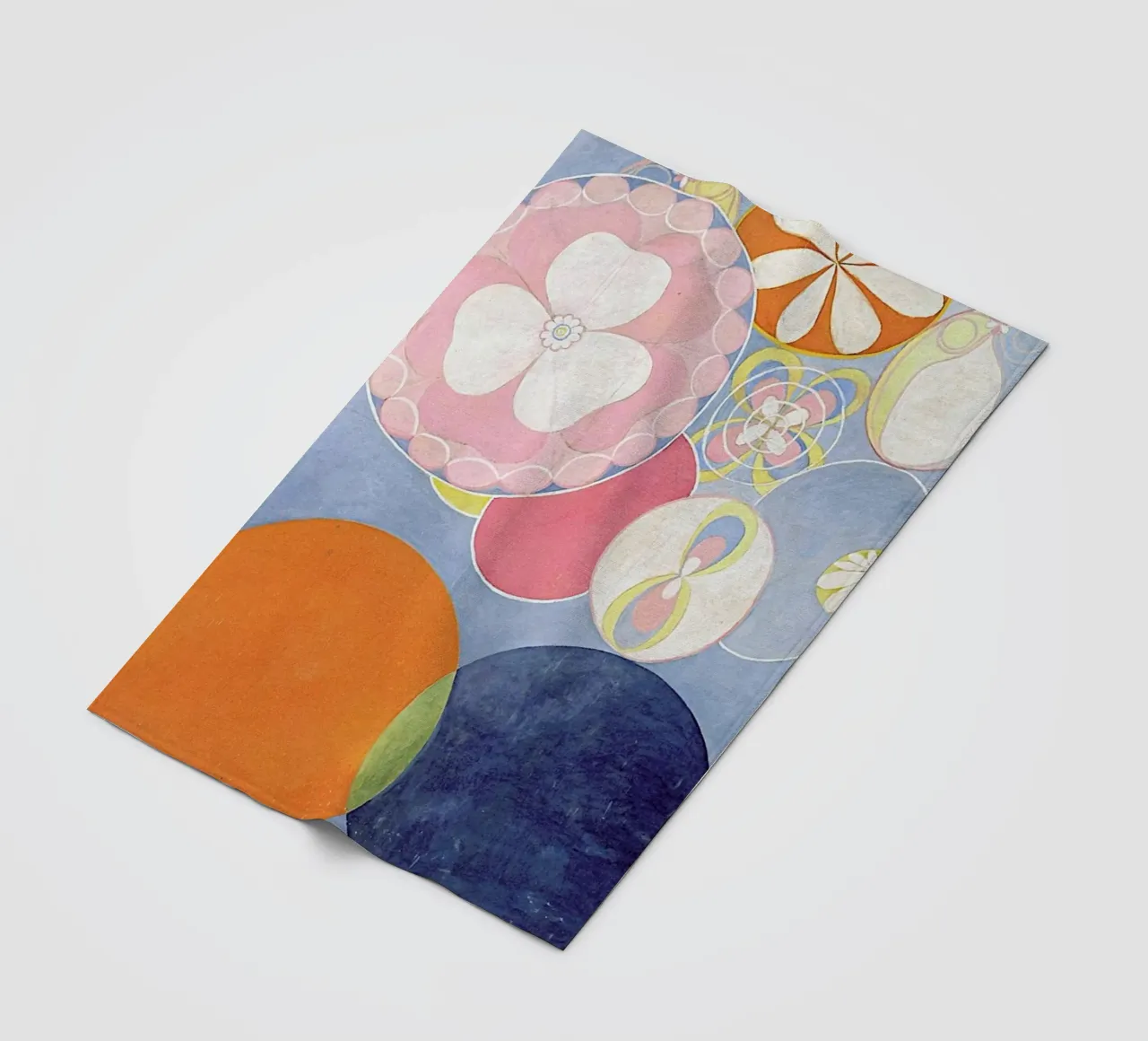 Hilma af Klint - Childhood, No. 2 III coperta in pile da Vintage by JUNIQE