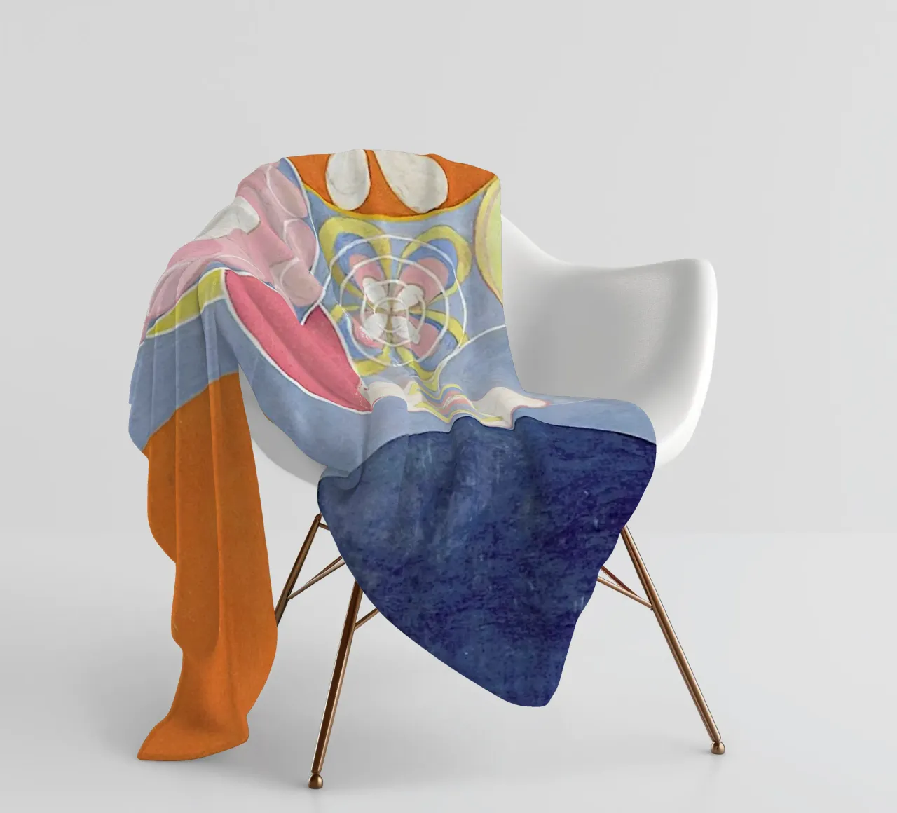 Hilma af Klint - Childhood, No. 2 III coperta in pile da Vintage by JUNIQE