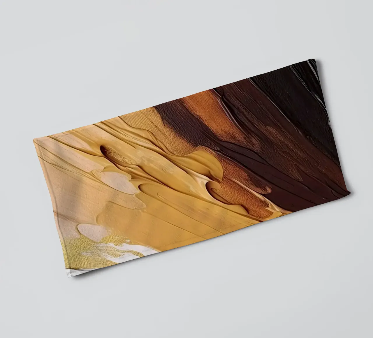 Abstract sweeping towel by Imagine