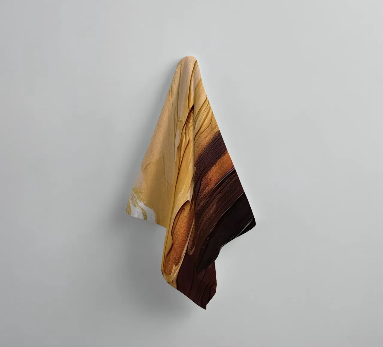 Abstract sweeping towel by Imagine