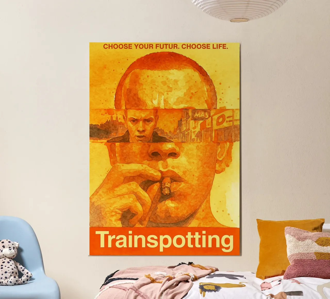 Trainspotting repainting imagination hahnemühle by SIQAYA