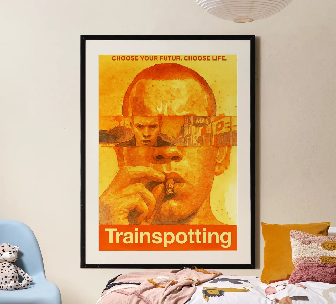 Trainspotting repainting imagination hahnemühle by SIQAYA