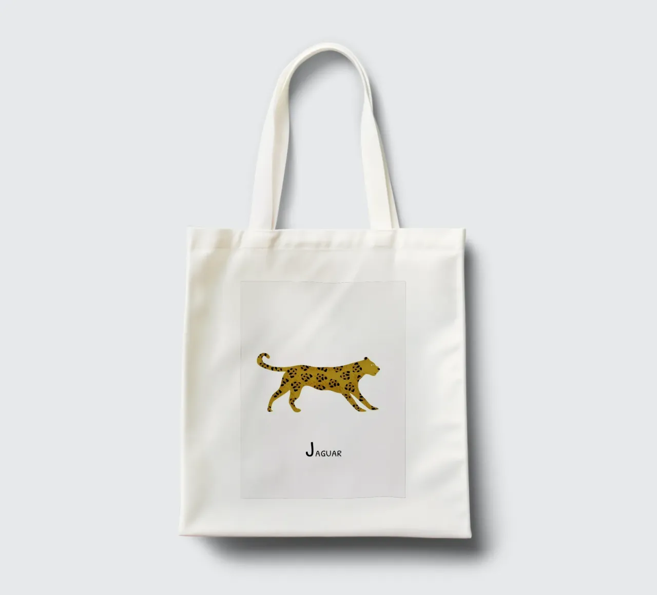Jaguar tote bag by Little Flourishes