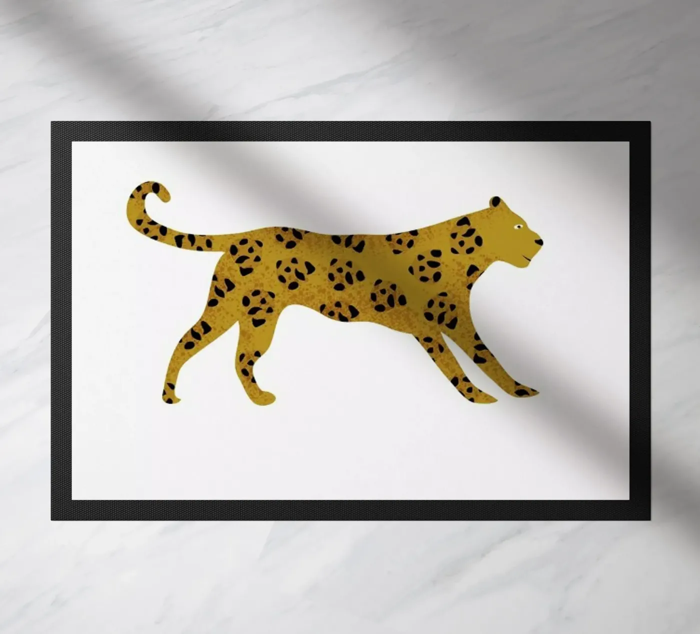 Jaguar deurmat van Little Flourishes