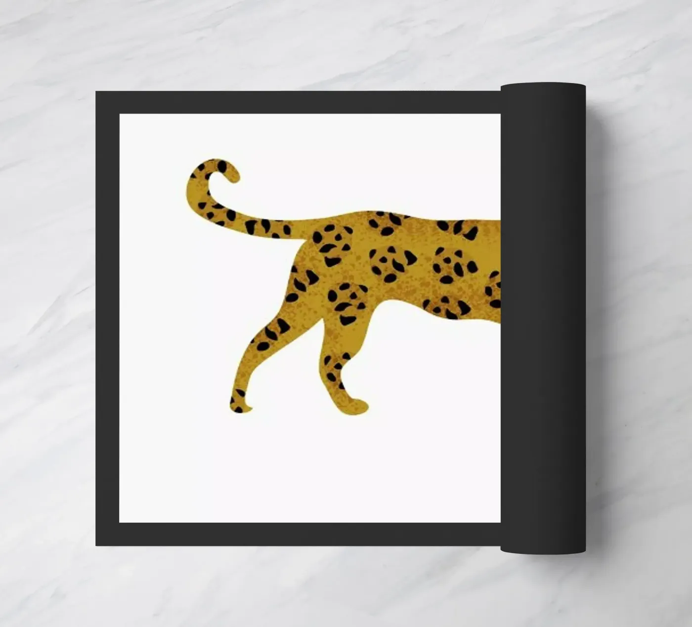 Jaguar deurmat van Little Flourishes