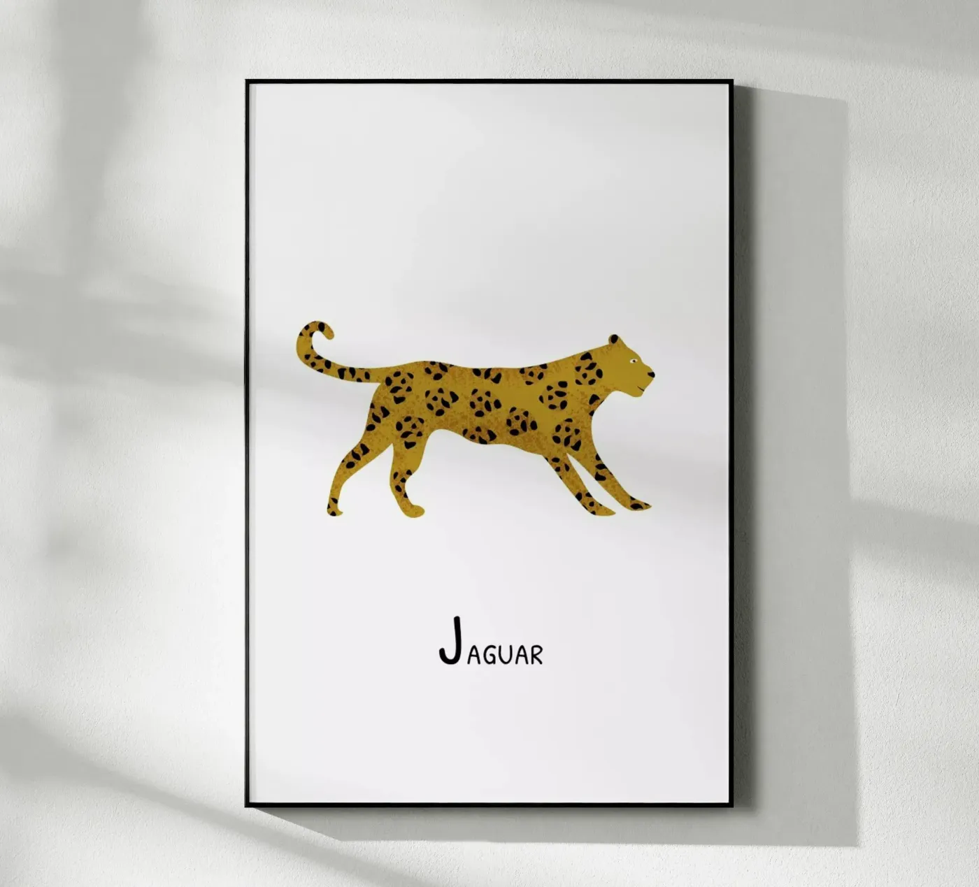 Jaguar plexiglas de Little Flourishes