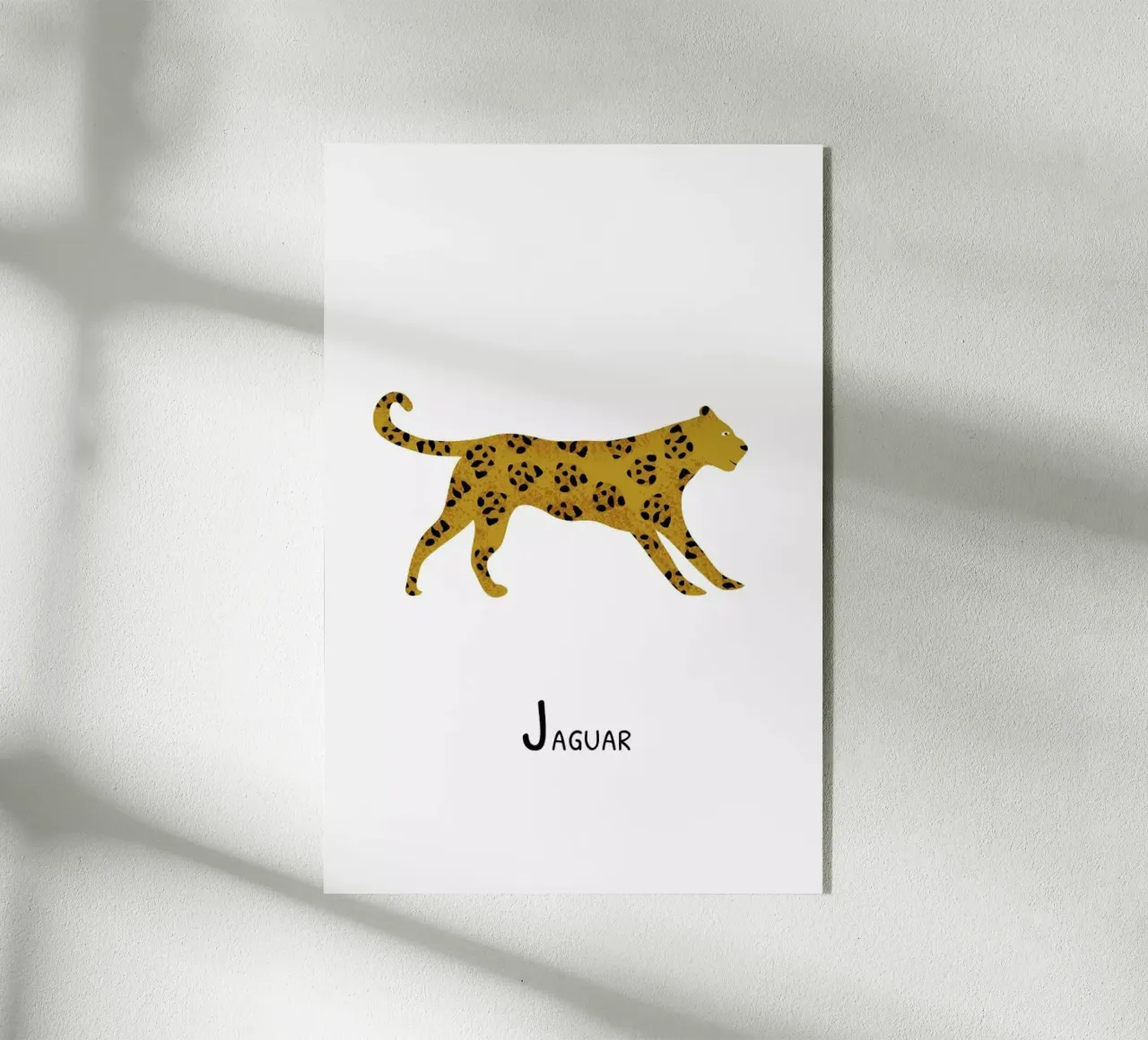 Jaguar plexiglass da Little Flourishes