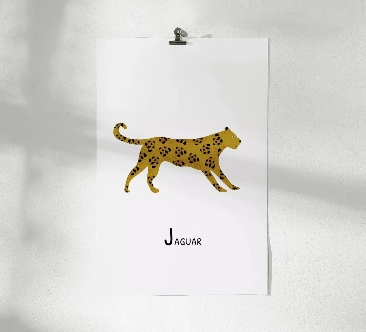 Jaguar Poster von Little Flourishes