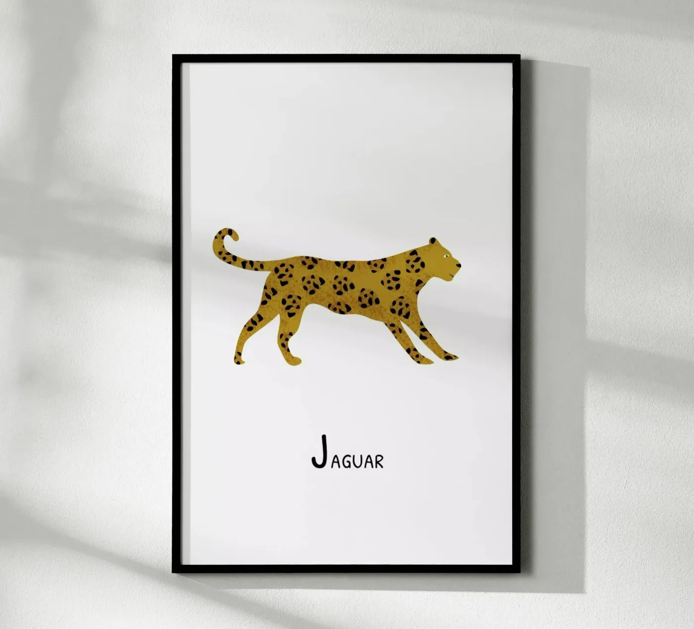 Jaguar Poster von Little Flourishes