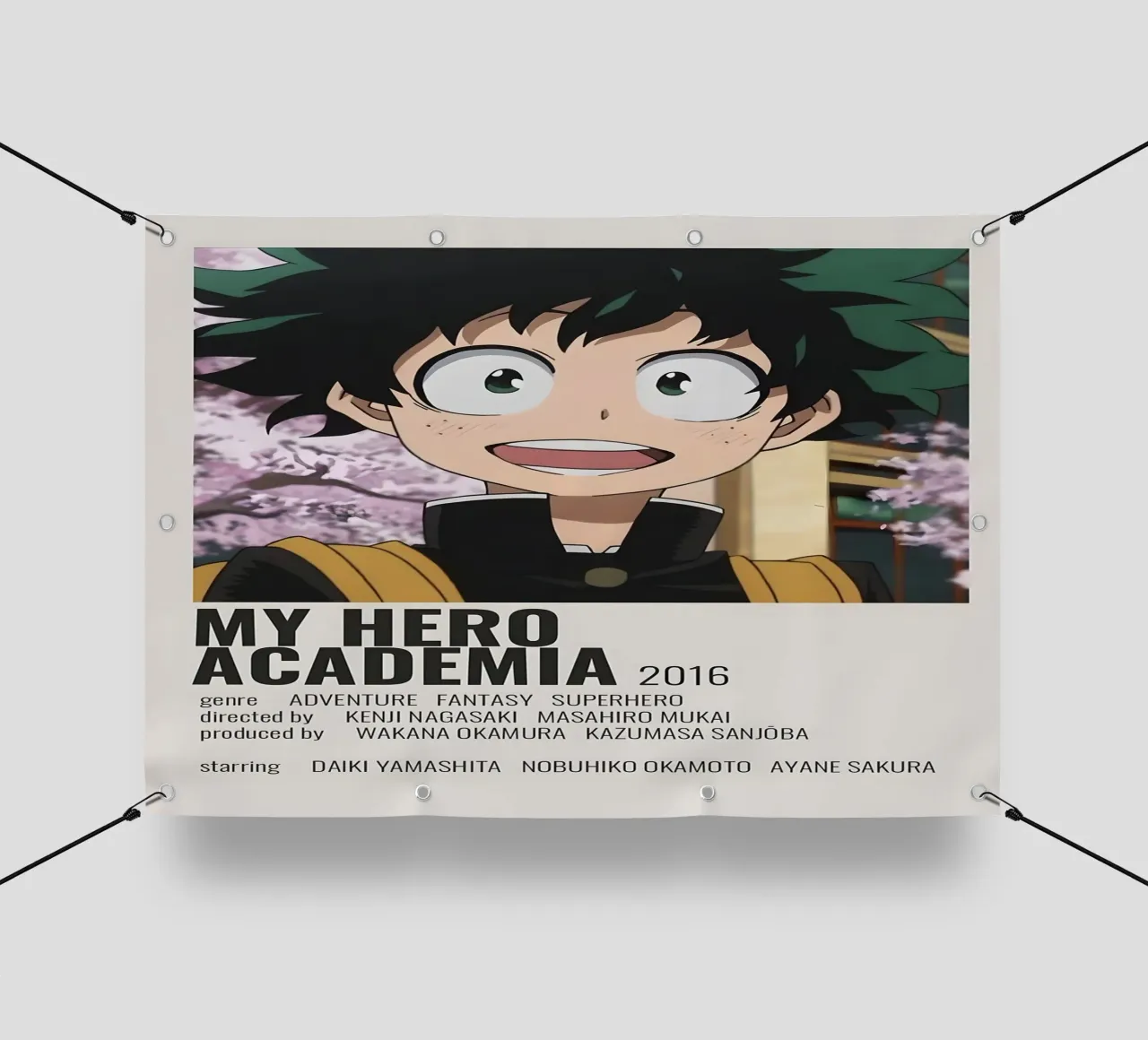MY HERO ACADEMIA  2016 telo in pvc da Totoya