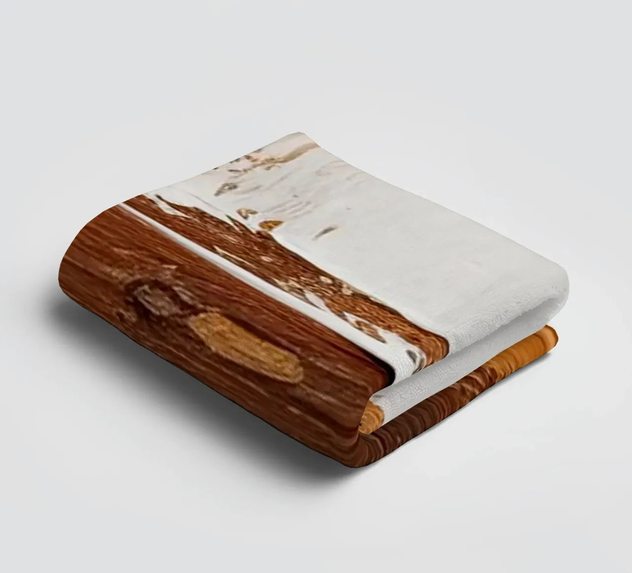 Abstract bruine crème serviette de bain de Imagine