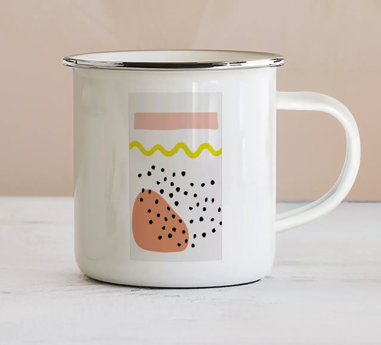 Treasure tazza in smalto da Studio One