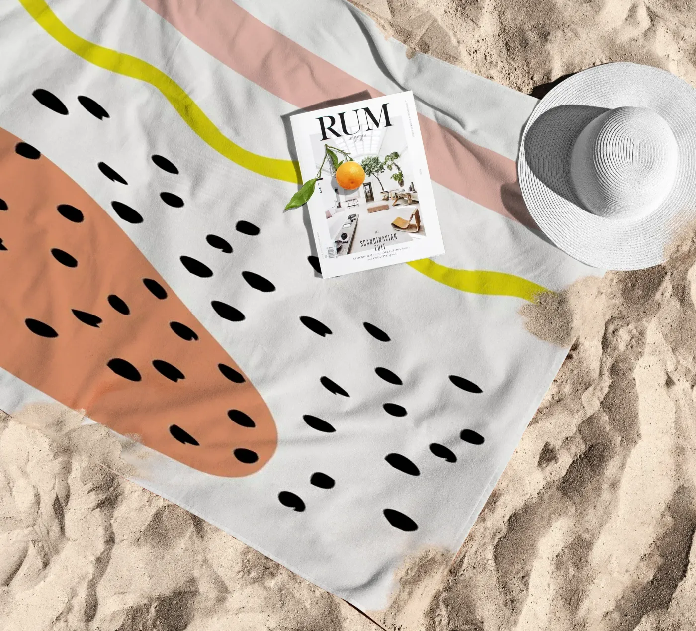 Treasure beach towel by Studio One