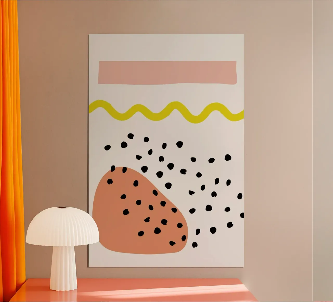 Treasure poster con telaio in alluminio da Studio One