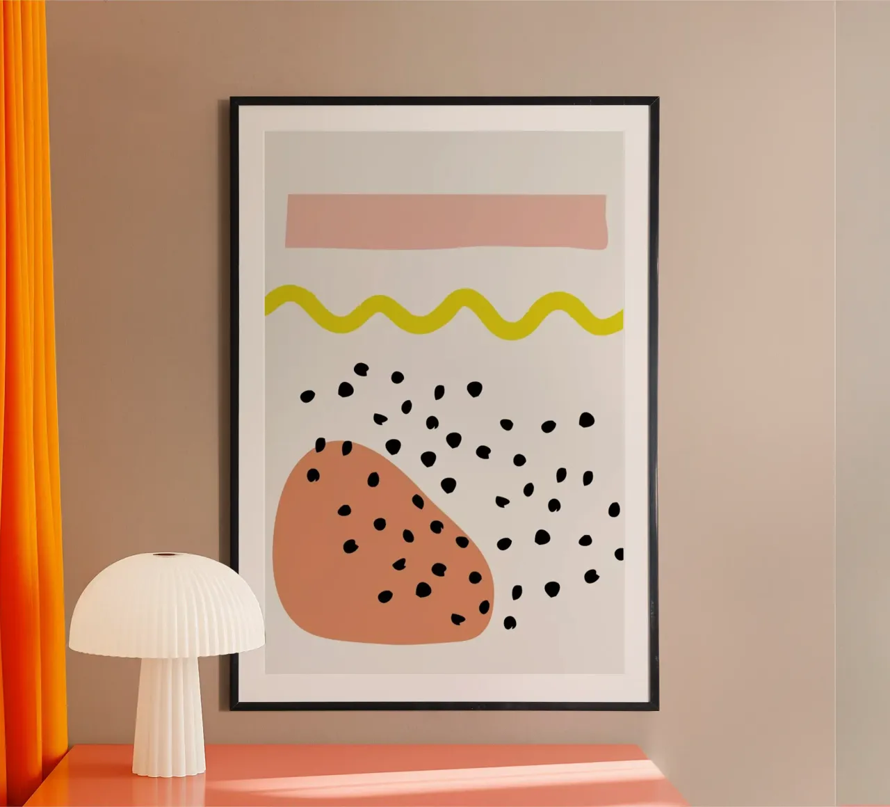 Treasure poster con telaio in alluminio da Studio One