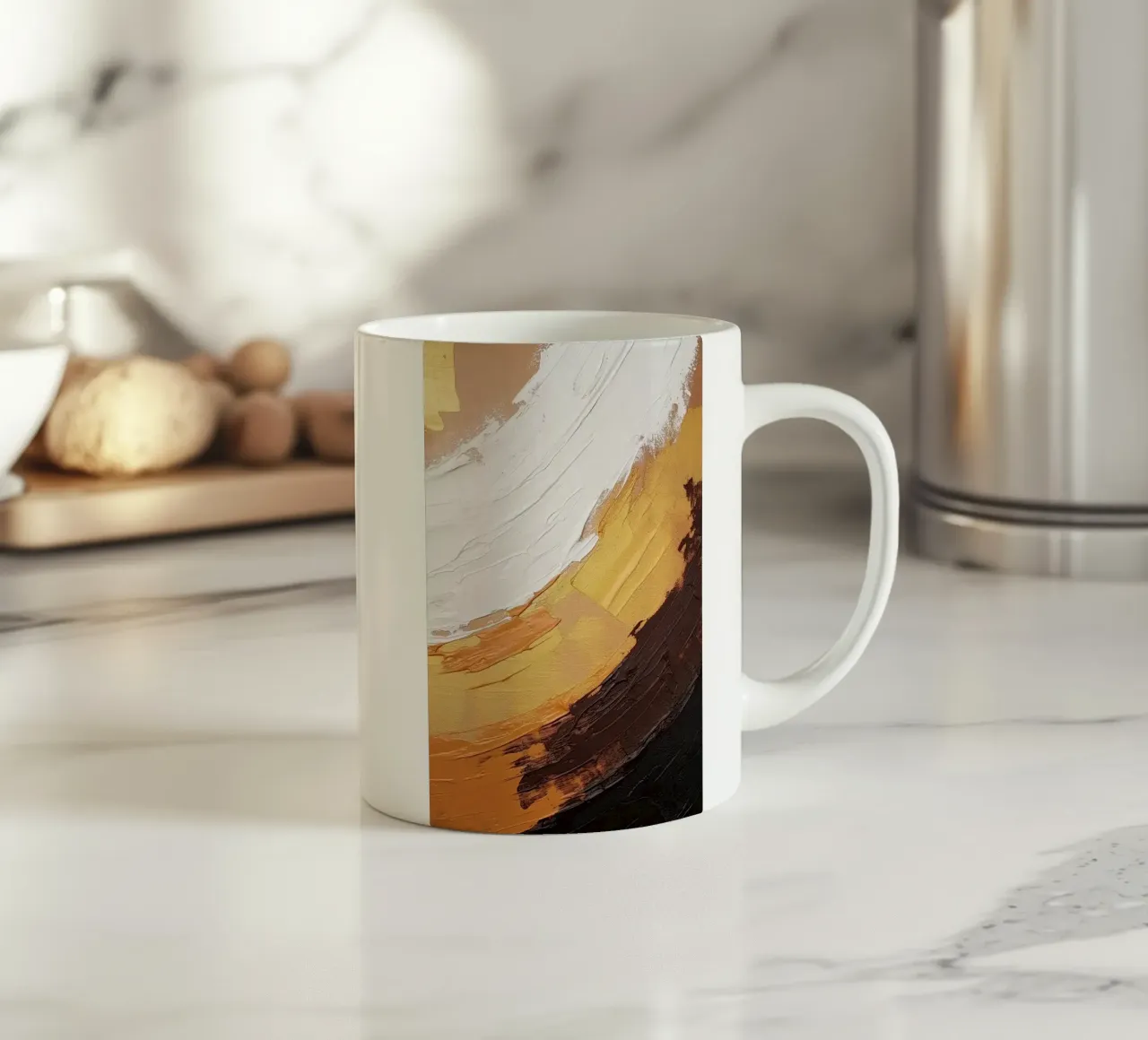 Spazzatura astratta tazza in ceramica da Imagine