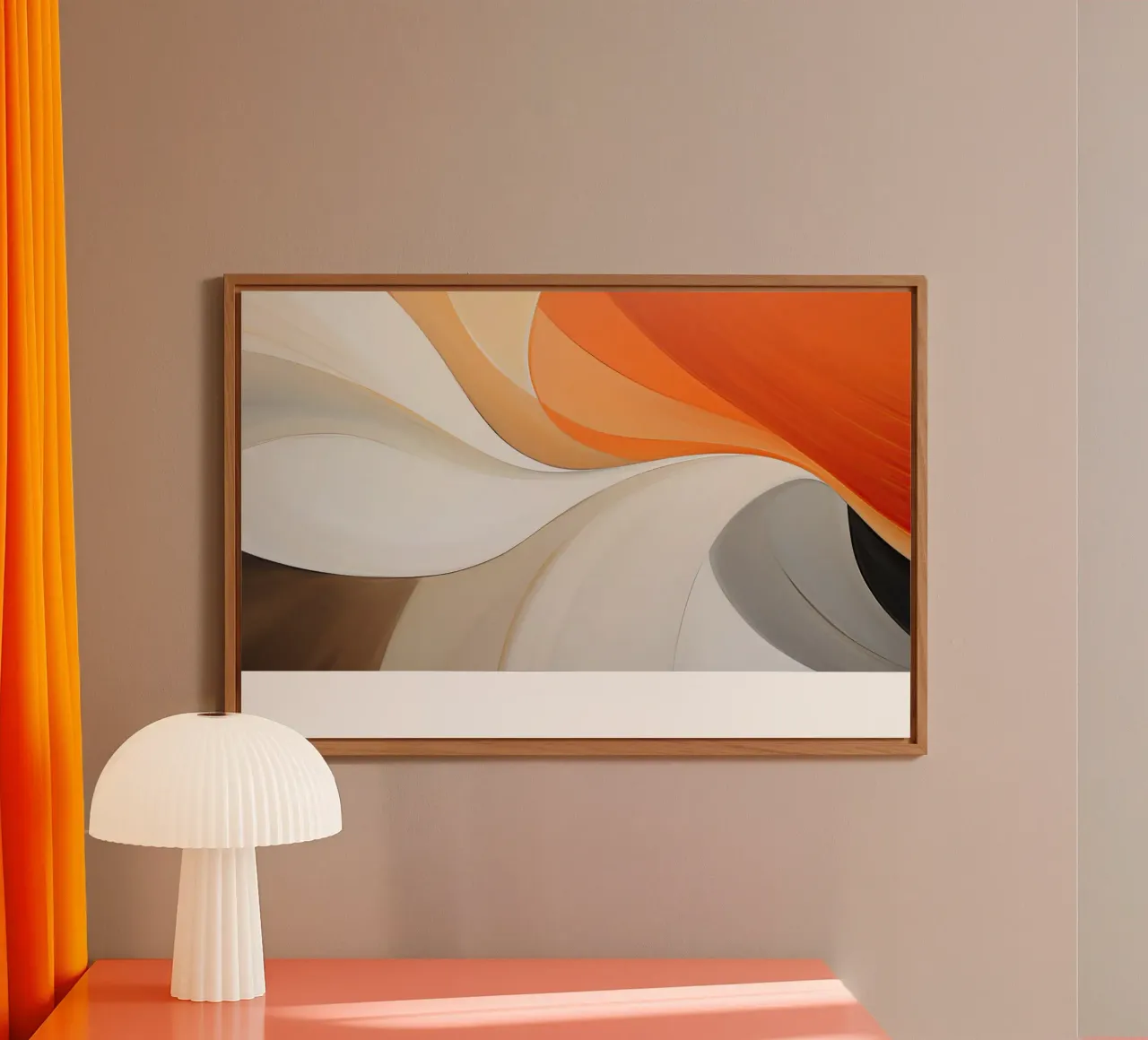 Abstract forms alu-dibond by Imagine