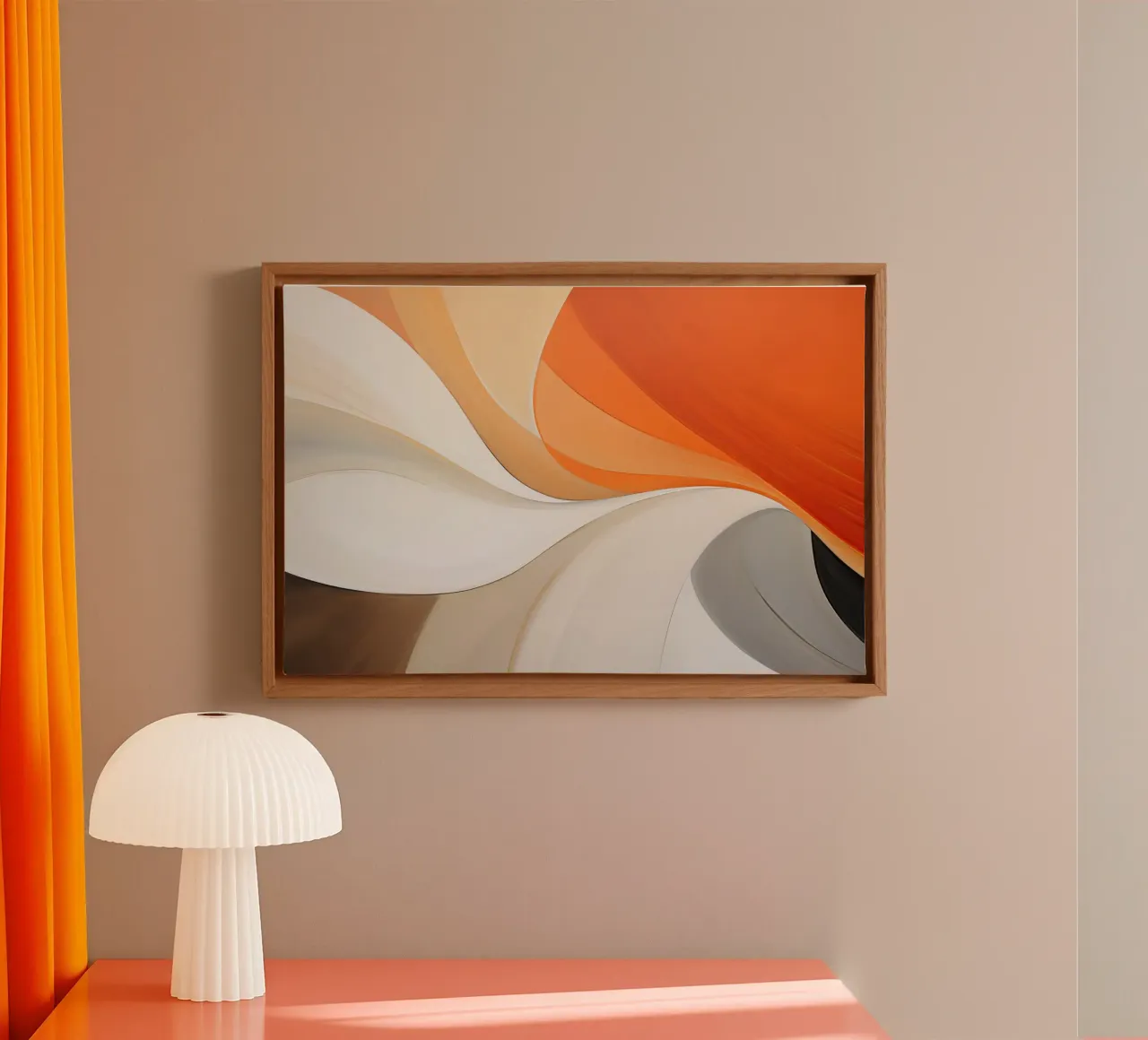 Abstract forms canvas by Imagine
