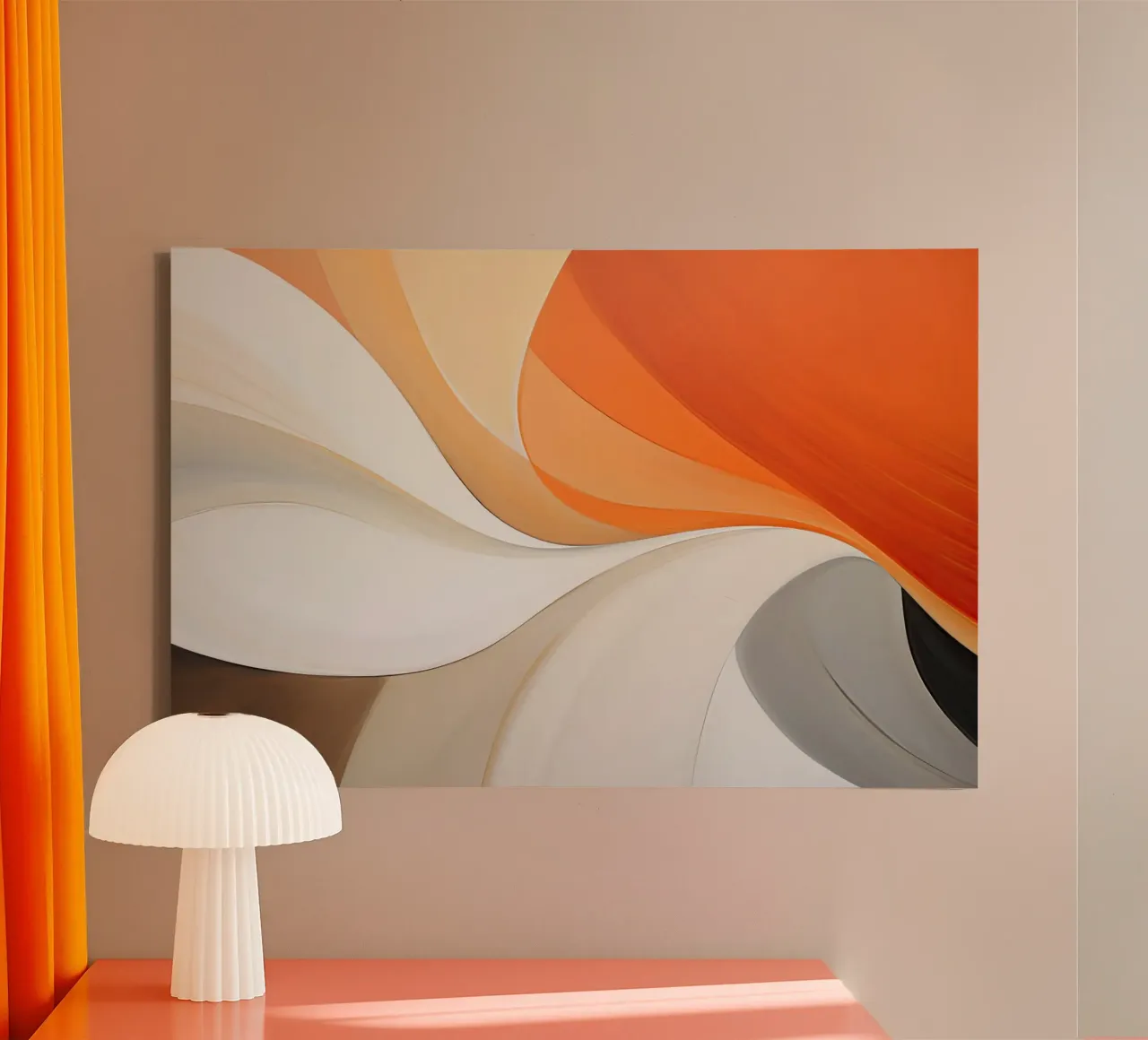 Abstract forms canvas by Imagine