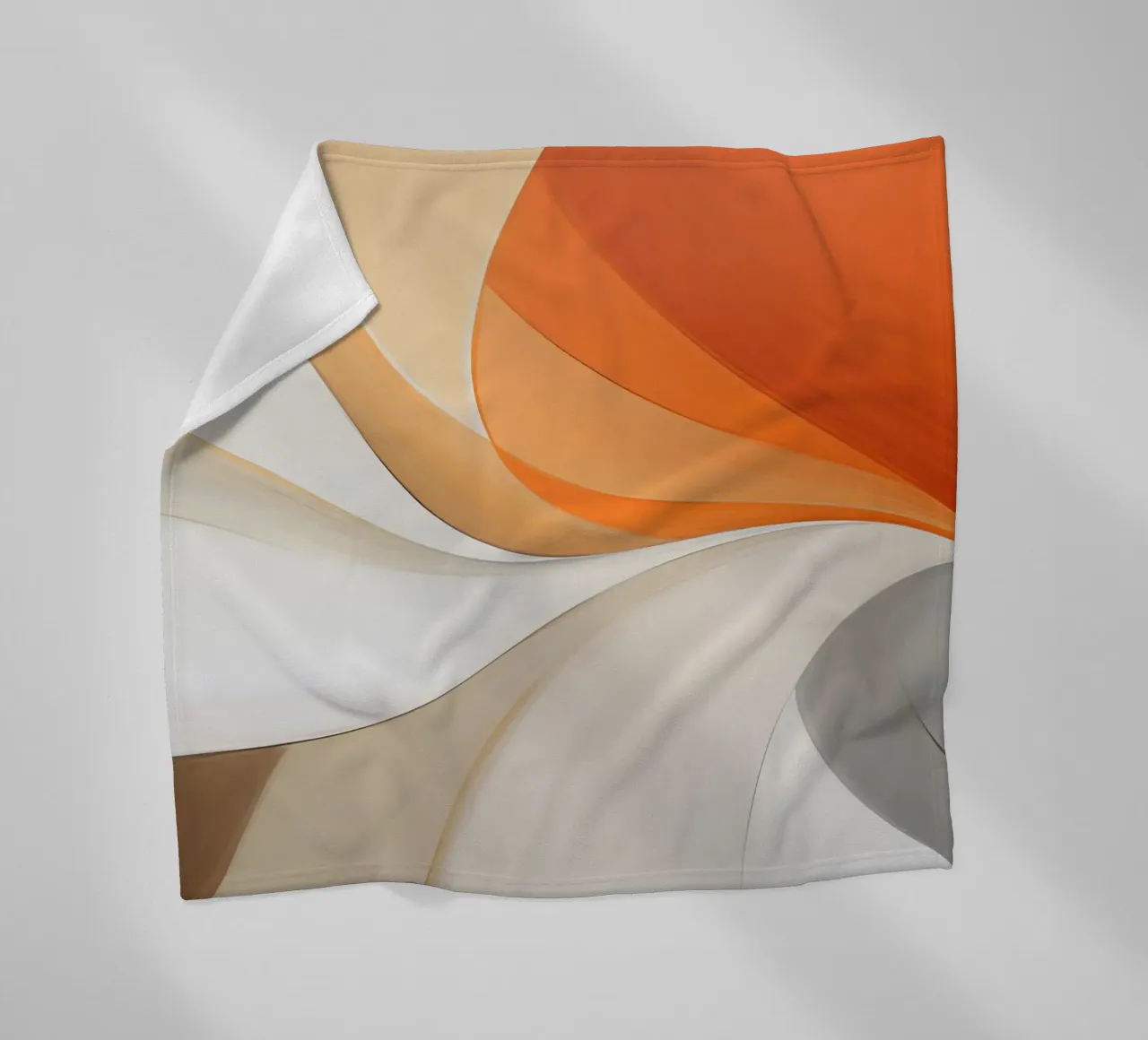 Forme astratte coperta in pile da Imagine