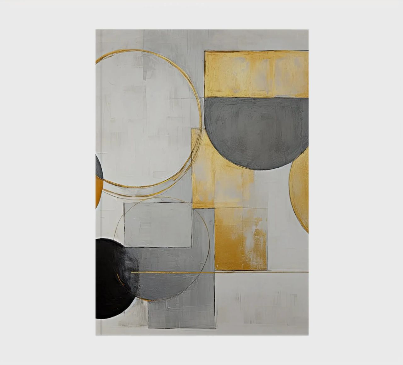 Abstract basic shapes notebook by Imagine