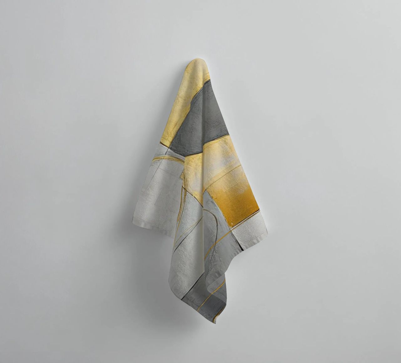 Abstract basic shapes towel by Imagine