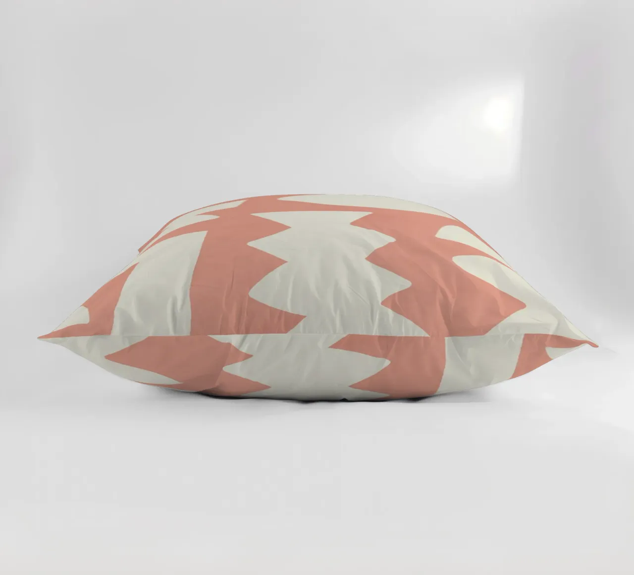 Forme grafiche astratte primitive - Blush Pink cuscino da MoonlightPrint