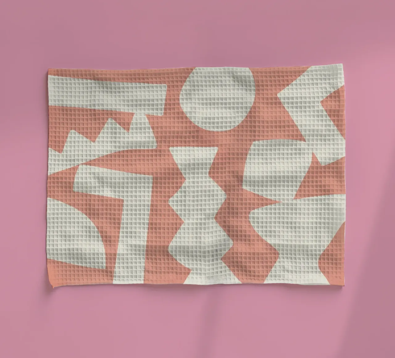 Forme grafiche astratte primitive - Blush Pink canovaccio da cucina da MoonlightPrint