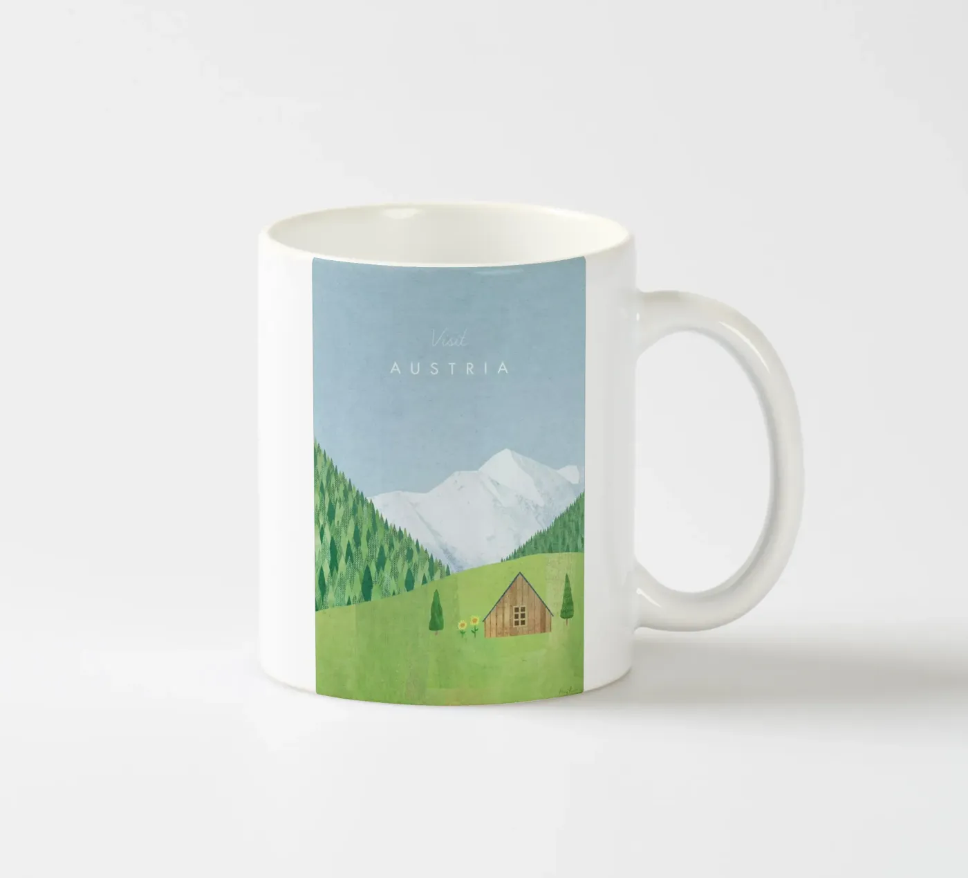 Austria ceramic mug by Henry Rivers