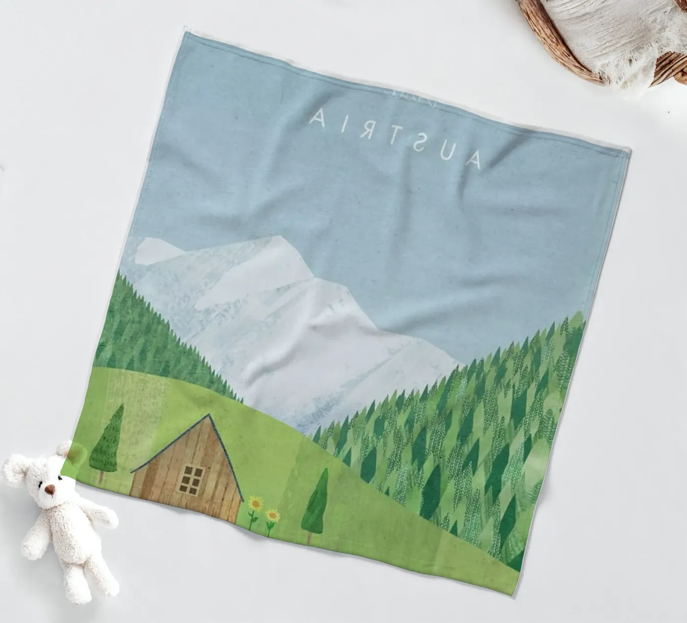 Austria fleecedeken van Henry Rivers