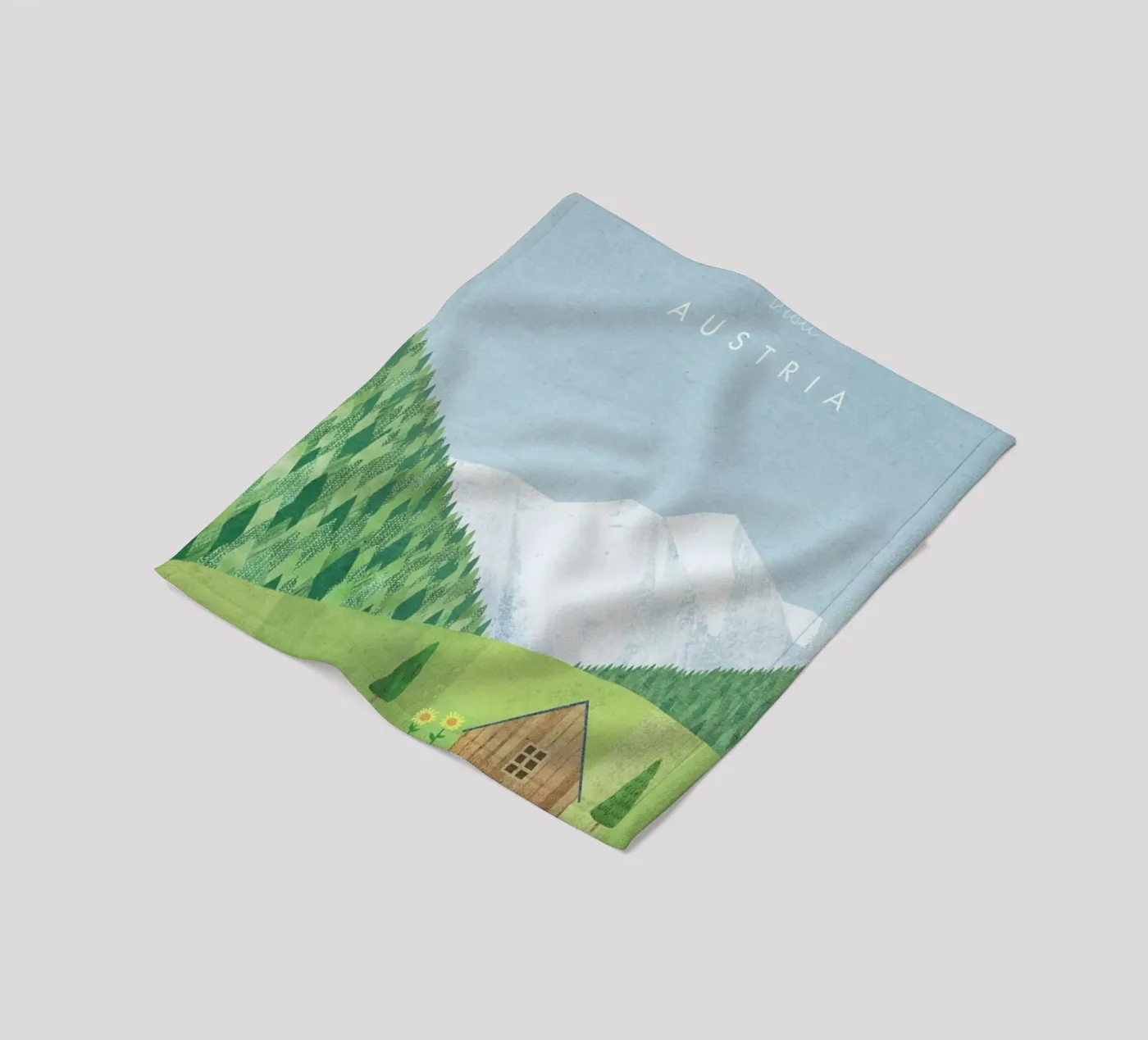 Austria fleecedeken van Henry Rivers