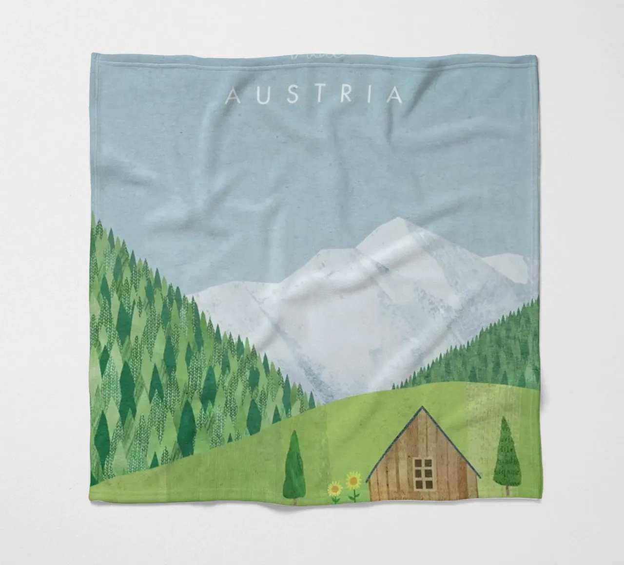 Austria Fleecedecke von Henry Rivers