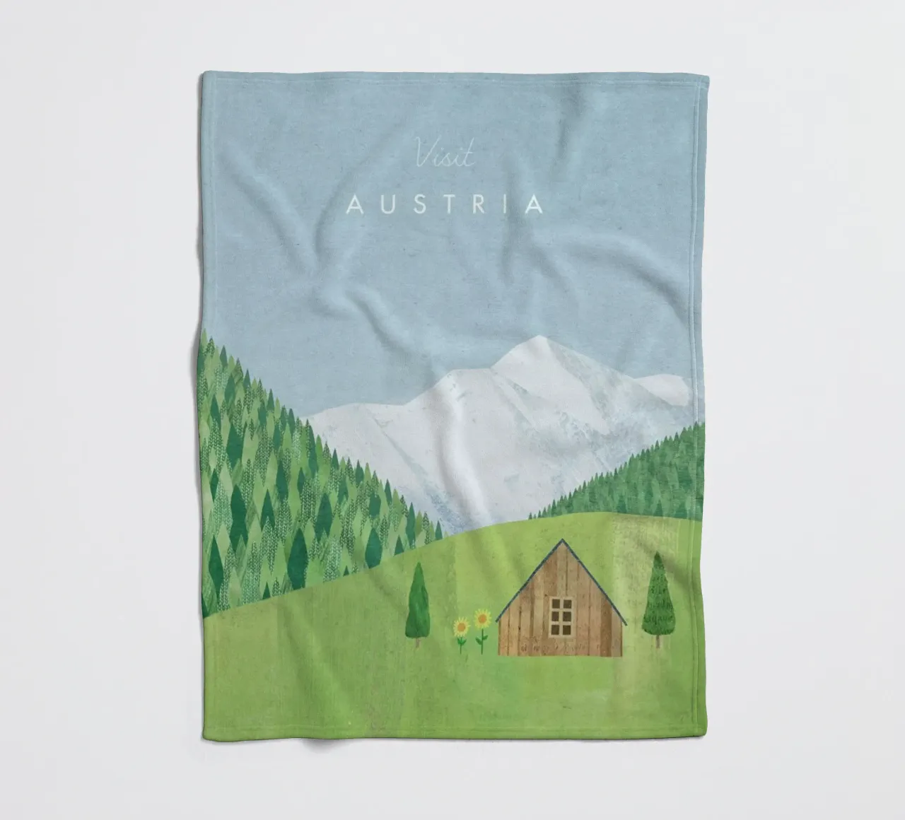 Austria Fleecedecke von Henry Rivers